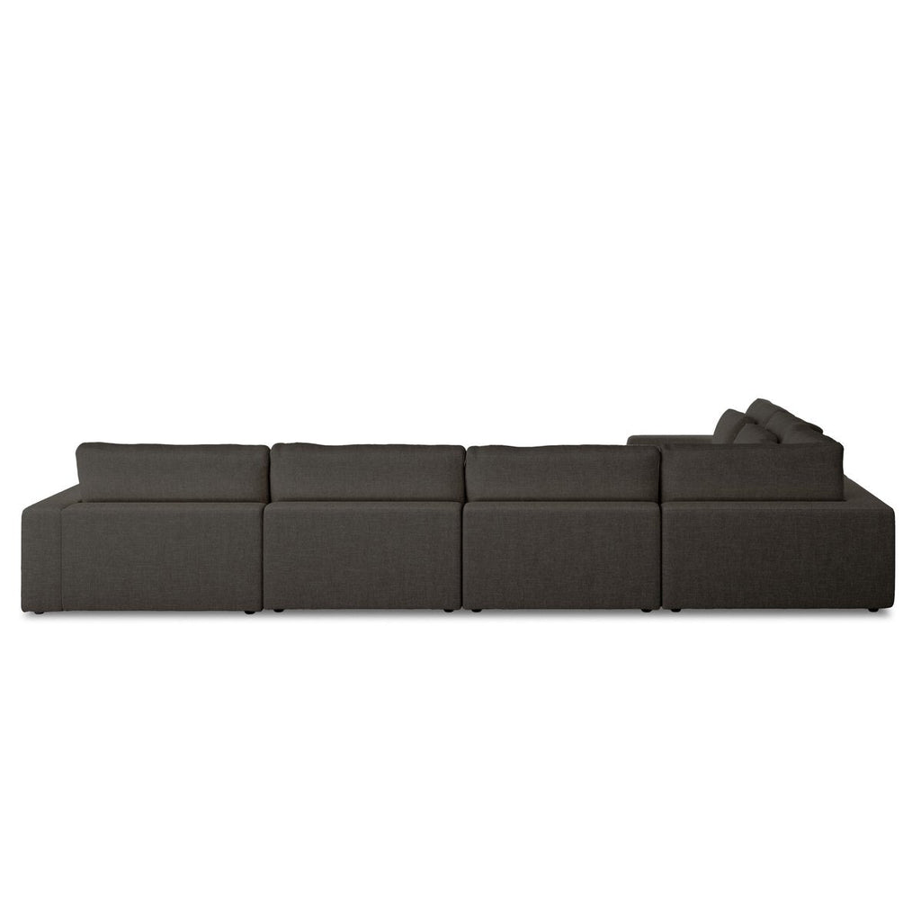 Bloor 6 - Piece Sectional Sofa – Savoy Ochre, Modular L - Shaped Seating - Sage InteriorsFour HandsSofas