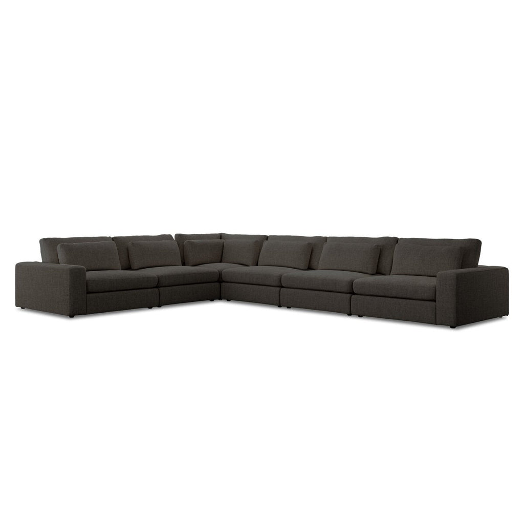 Bloor 6 - Piece Sectional Sofa – Savoy Ochre, Modular L - Shaped Seating - Sage InteriorsFour HandsSofas