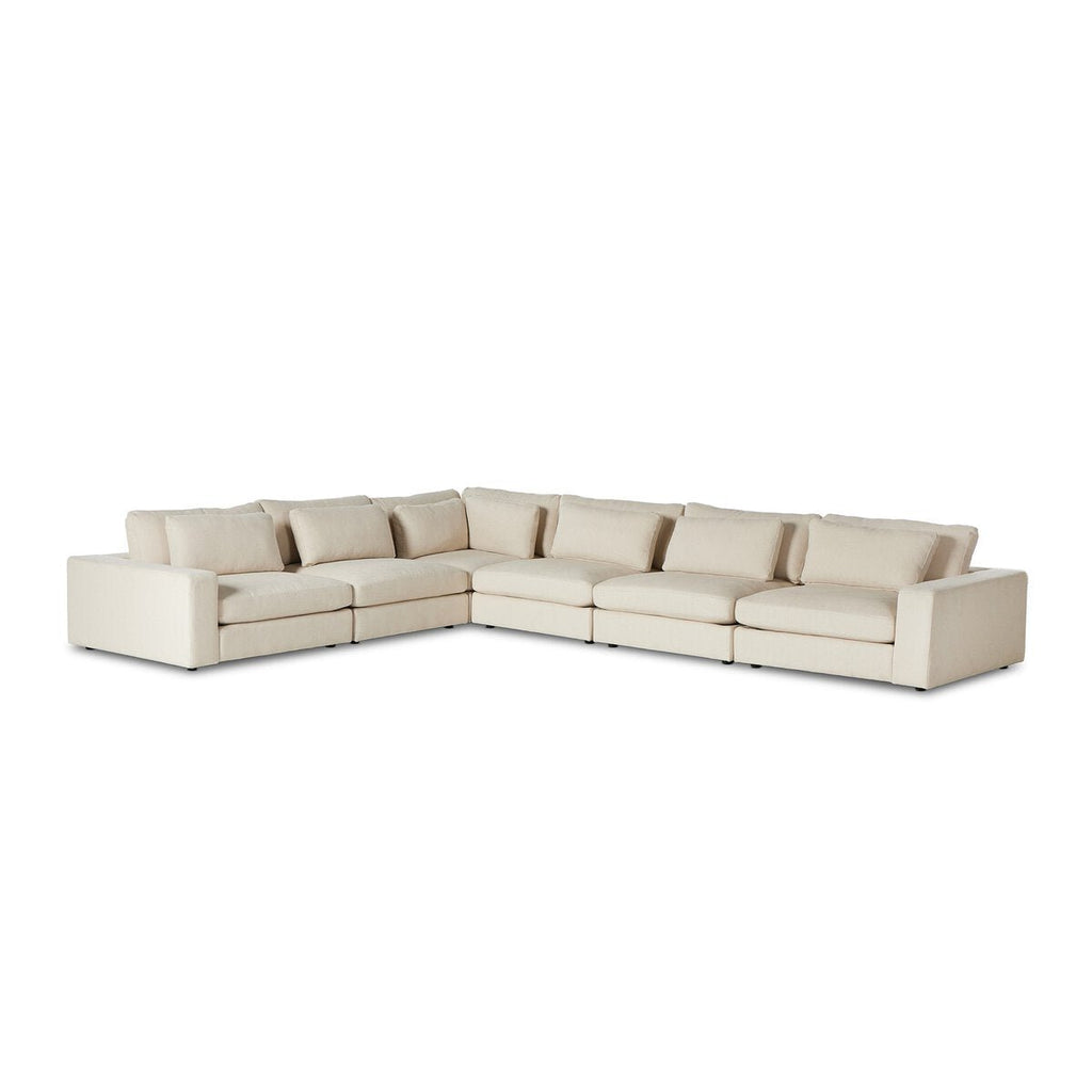 Bloor 6 - Piece Sectional Sofa – Savoy Ochre, Modular L - Shaped Seating - Sage InteriorsFour HandsSofas