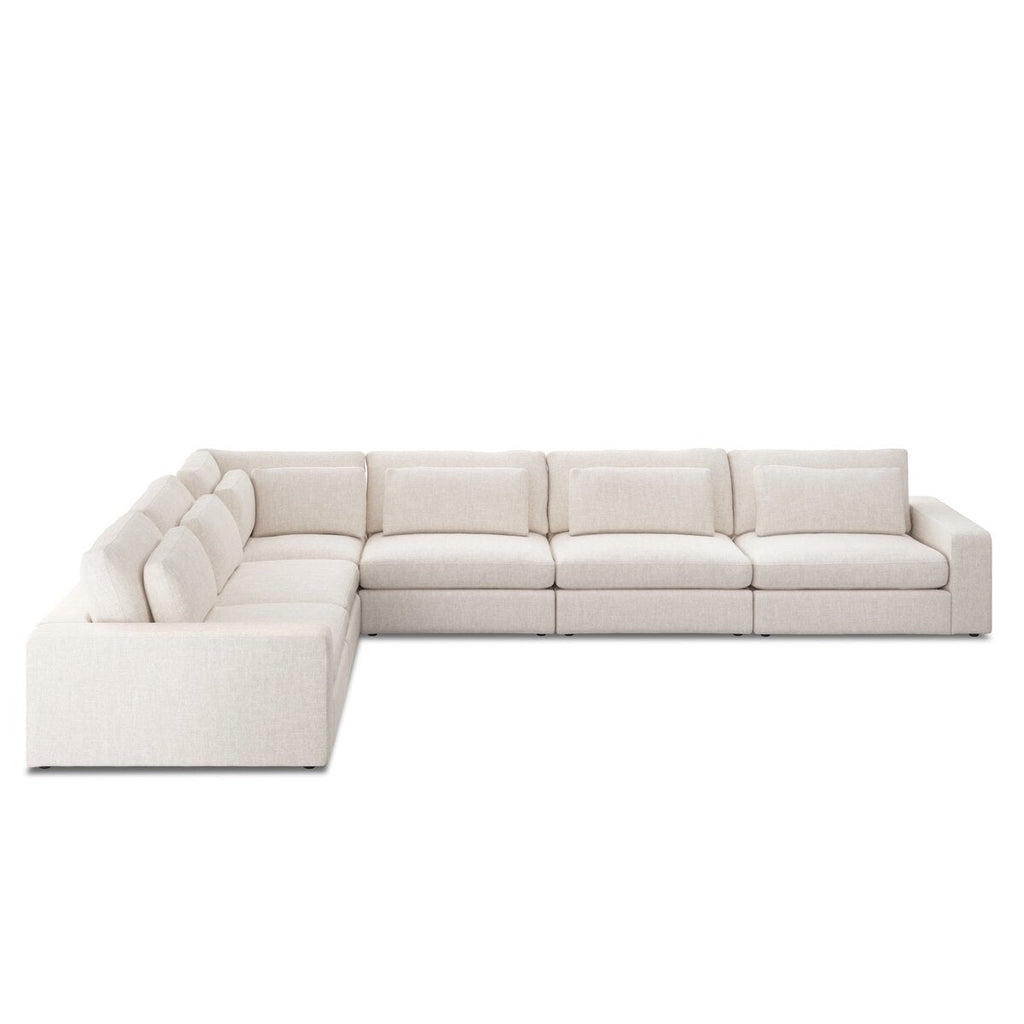 Bloor 6 - Piece Sectional Sofa – Savoy Ochre, Modular L - Shaped Seating - Sage InteriorsFour HandsSofas