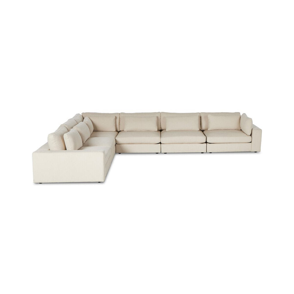 Bloor 6 - Piece Sectional Sofa – Savoy Ochre, Modular L - Shaped Seating - Sage InteriorsFour HandsSofas
