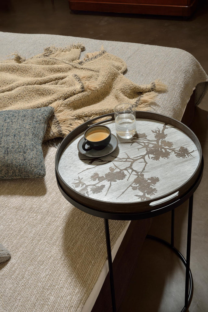 Blossom Wooden Tray Small Nature - Inspired Motifs Sage Interiors - Sage InteriorsEthnicrafttray
