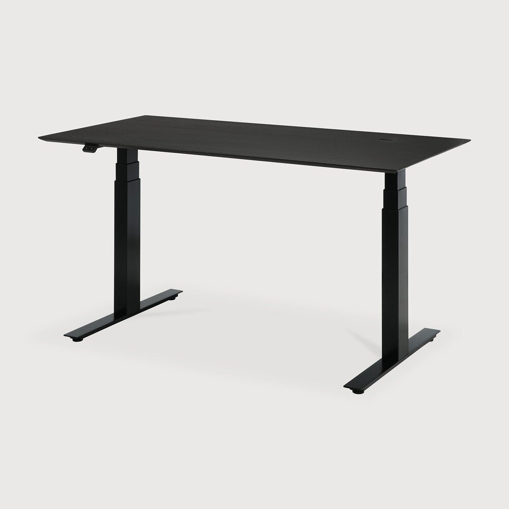 Bok Adjustable Desk – Modern Solid Wood Sit - Stand Desk | Sage Interiors - Sage Interiorsethnicraft