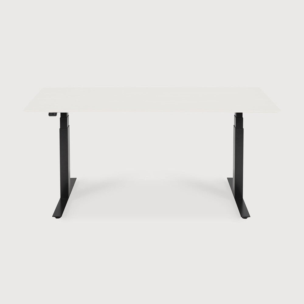 Bok Adjustable Desk – Modern Solid Wood Sit - Stand Desk | Sage Interiors - Sage Interiorsethnicraft