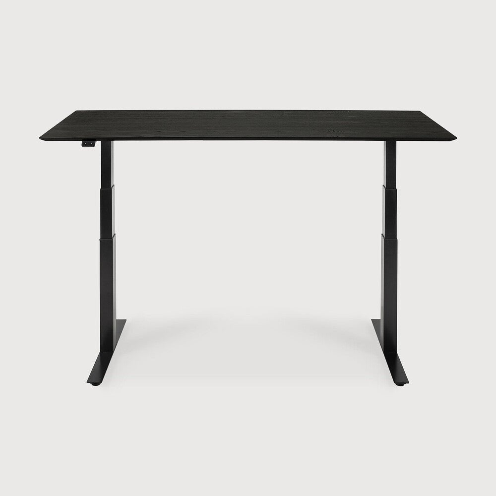 Bok Adjustable Desk – Modern Solid Wood Sit - Stand Desk | Sage Interiors - Sage Interiorsethnicraft