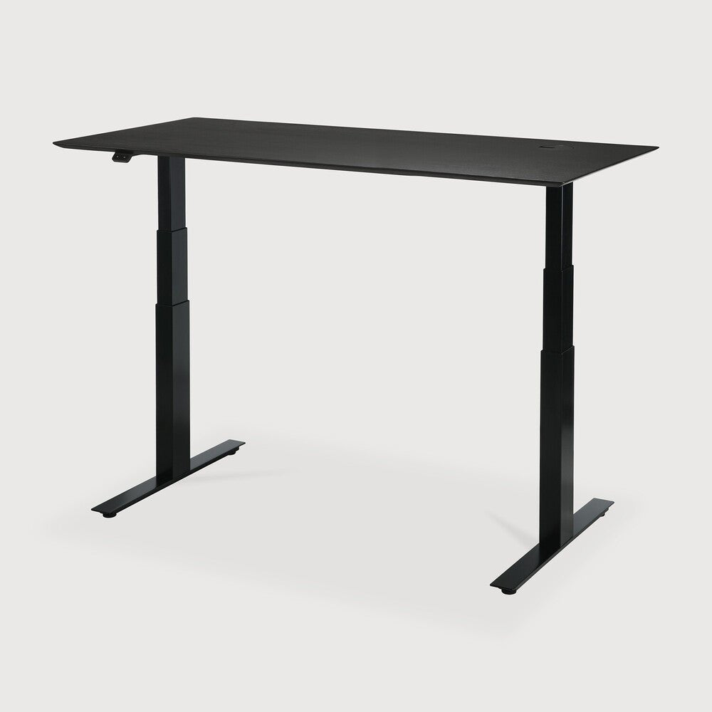 Bok Adjustable Desk – Modern Solid Wood Sit - Stand Desk | Sage Interiors - Sage Interiorsethnicraft