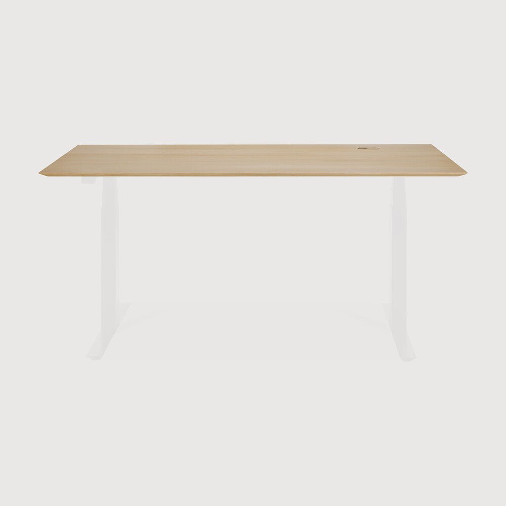 Bok Adjustable Desk – Modern Solid Wood Sit - Stand Desk | Sage Interiors - Sage InteriorsEthnicraft