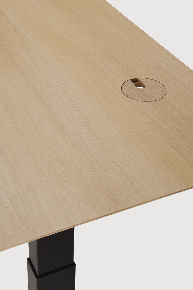 Bok Adjustable Desk – Modern Solid Wood Sit - Stand Desk | Sage Interiors - Sage Interiorsethnicraft