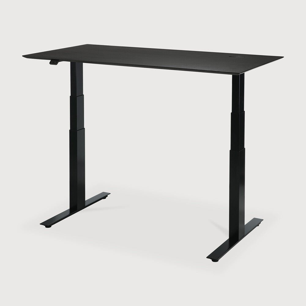 Bok Adjustable Desk – Modern Solid Wood Sit - Stand Desk | Sage Interiors - Sage Interiorsethnicraft