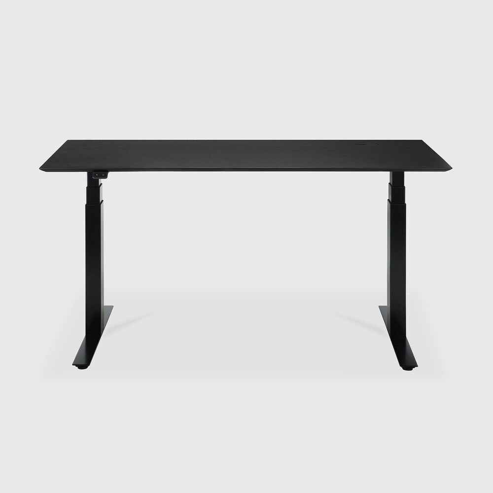 Bok Adjustable Desk – Modern Solid Wood Sit - Stand Desk | Sage Interiors - Sage Interiorsethnicraft