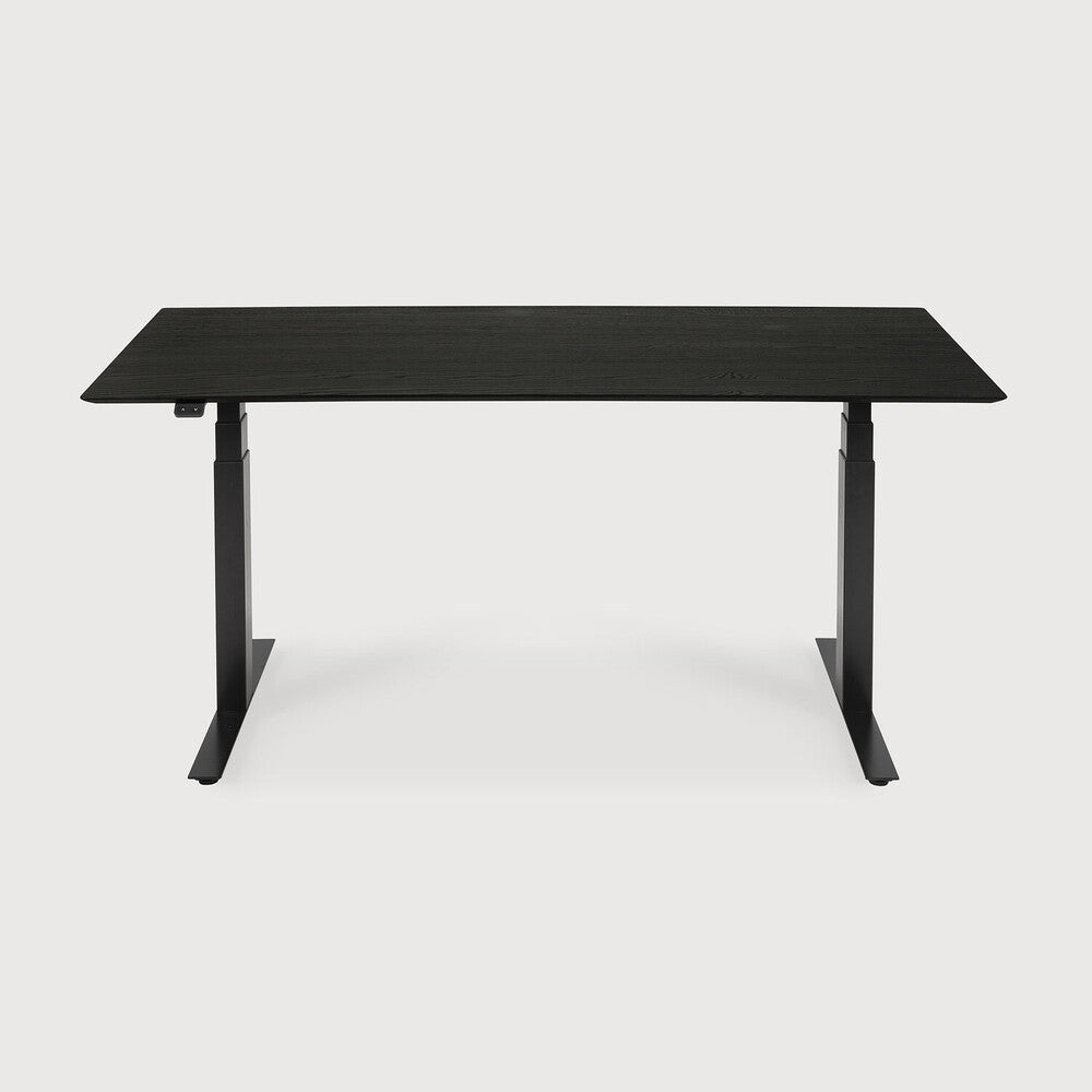 Bok Adjustable Desk – Modern Solid Wood Sit - Stand Desk | Sage Interiors - Sage Interiorsethnicraft