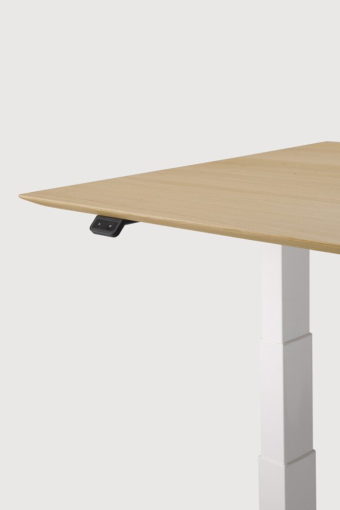 Bok Adjustable Desk – Modern Solid Wood Sit - Stand Desk | Sage Interiors - Sage Interiorsethnicraft