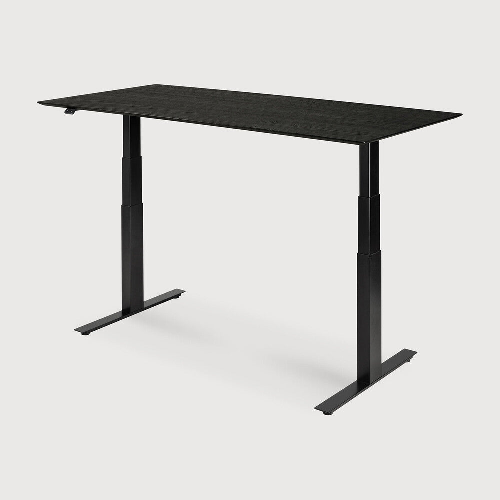 Bok Adjustable Desk – Modern Solid Wood Sit - Stand Desk | Sage Interiors - Sage Interiorsethnicraft