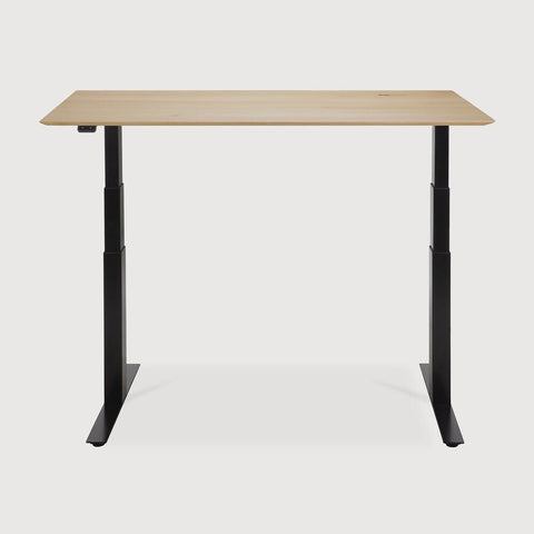 Bok Adjustable Desk – Modern Solid Wood Sit - Stand Desk | Sage Interiors - Sage Interiorsethnicraft