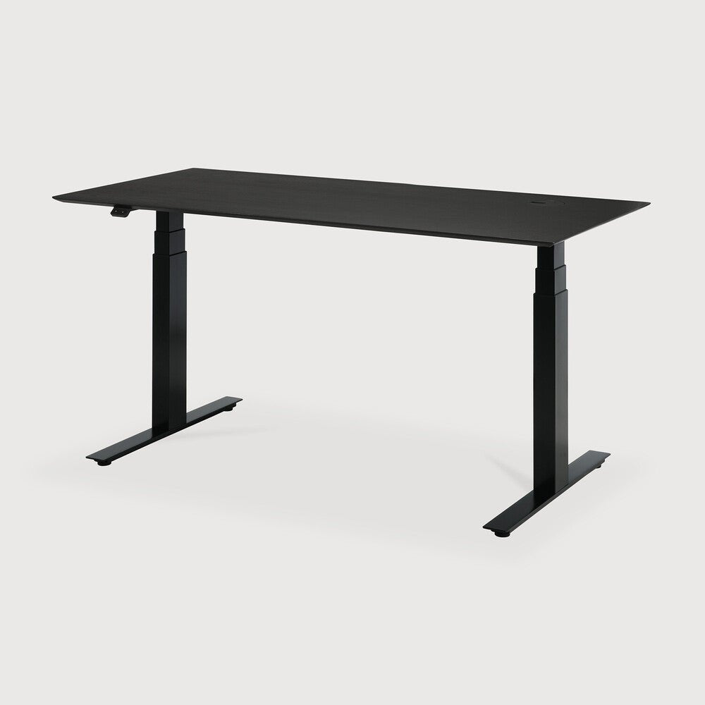 Bok Adjustable Desk – Modern Solid Wood Sit - Stand Desk | Sage Interiors - Sage Interiorsethnicraft