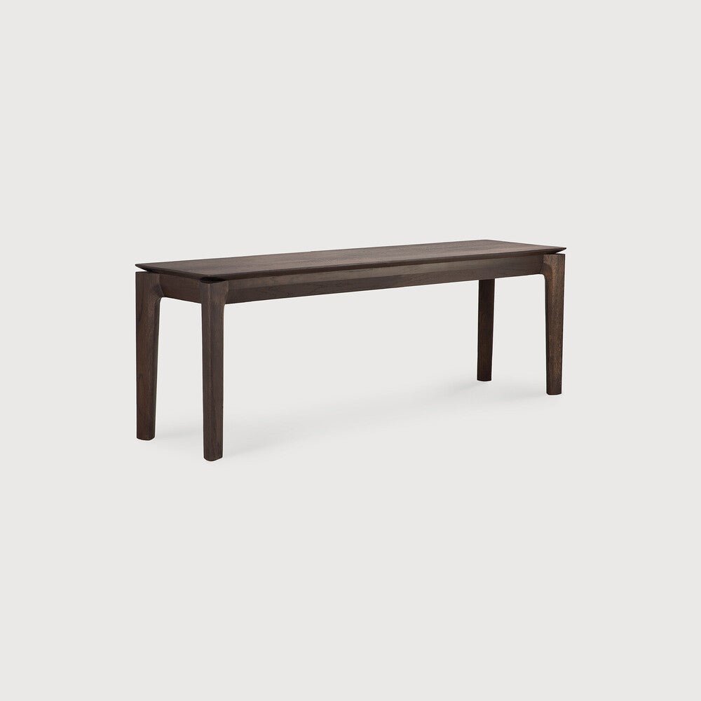 Bok Bench – Elegant Minimalist Wood Bench by Sage Interiors, Oak Brown - Sage Interiorsethnicraftbench