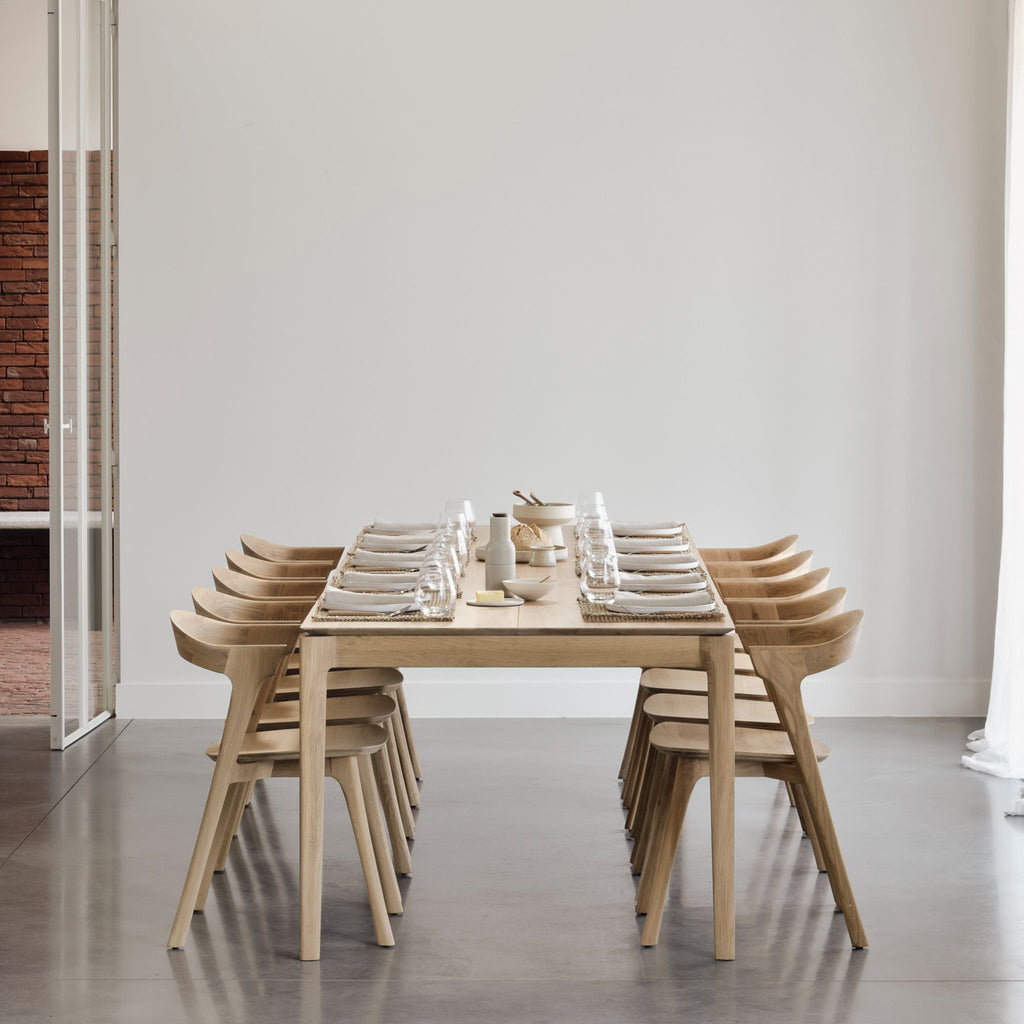 Bok Extendable Dining Table, Oak