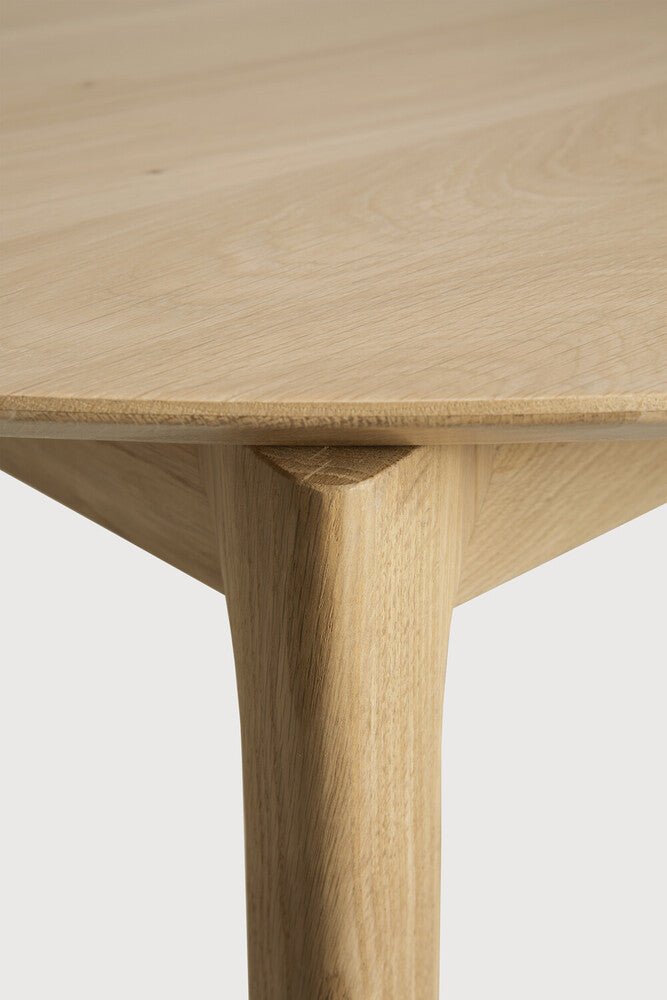 Bok Extendable Dining Table – Solid Oak Flexibility - Sage InteriorsEthnicraftDining Table