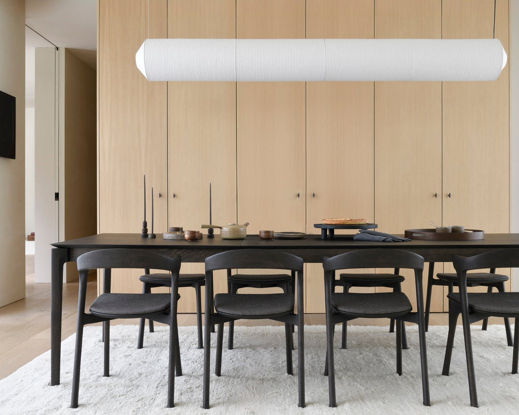 Bok Extendable Dining Table – Solid Oak Versatility - Sage InteriorsEthnicraftDining Table