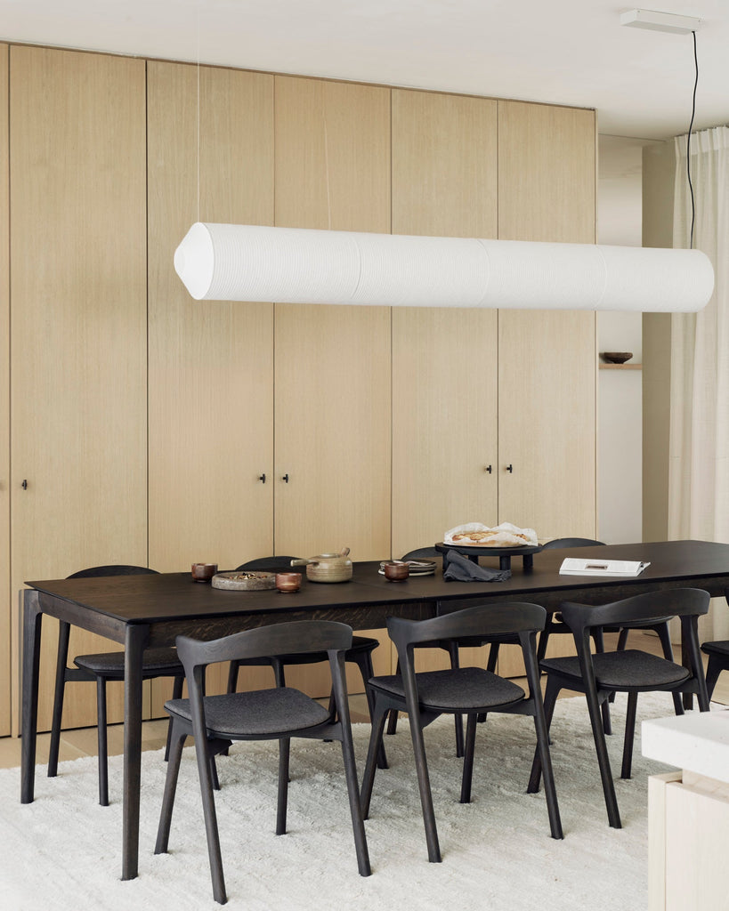 Bok Extendable Dining Table – Solid Oak Versatility - Sage InteriorsEthnicraftDining Table
