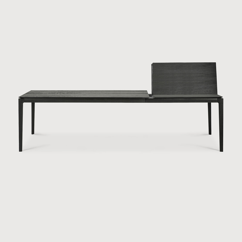 Bok Extendable Dining Table - Varnished Oak - Black - Rectangular - Sage InteriorsEthnicraftDining Table