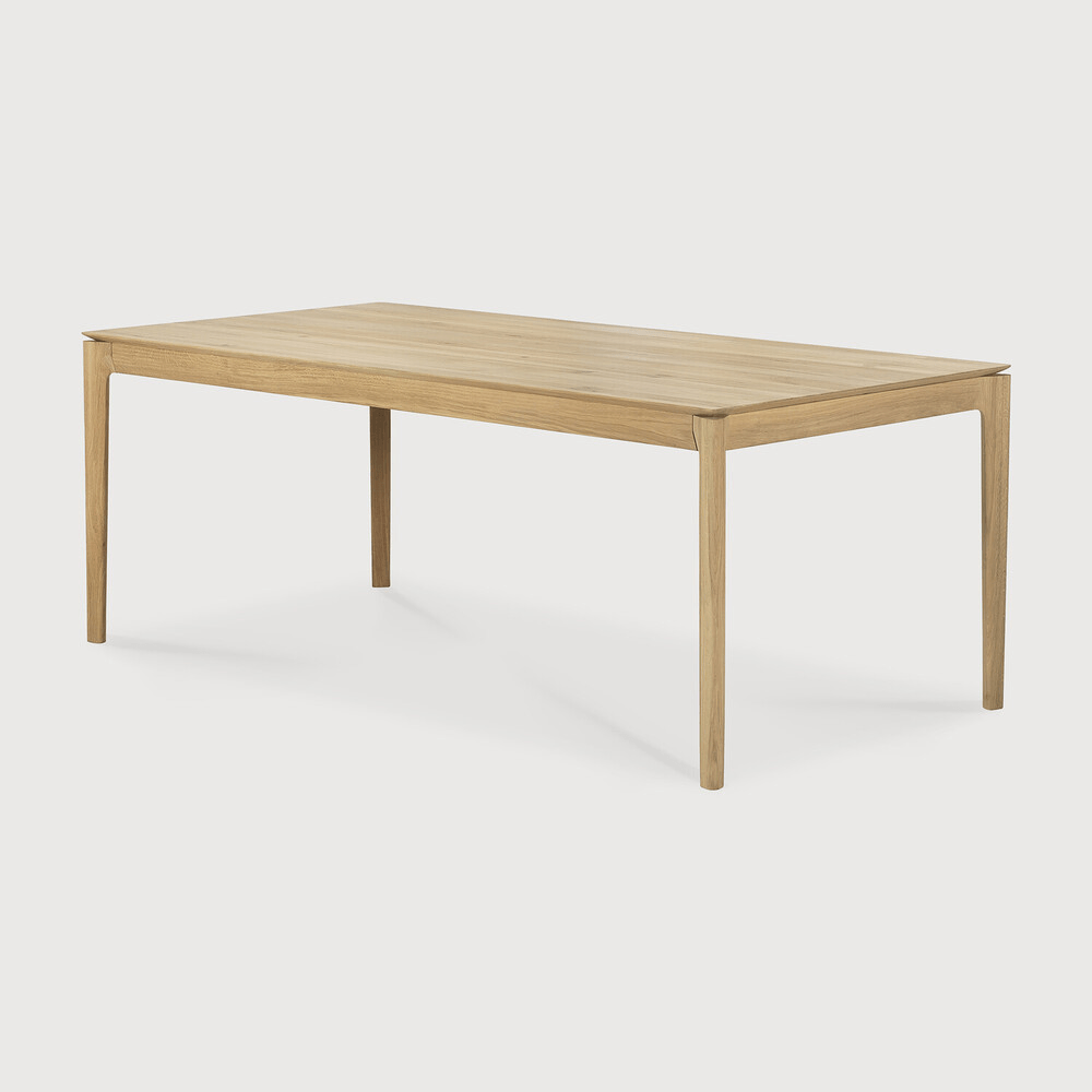 Bok Extendable Dining Table - Varnished Oak - Rectangular - Sage InteriorsEthnicraftDining Table