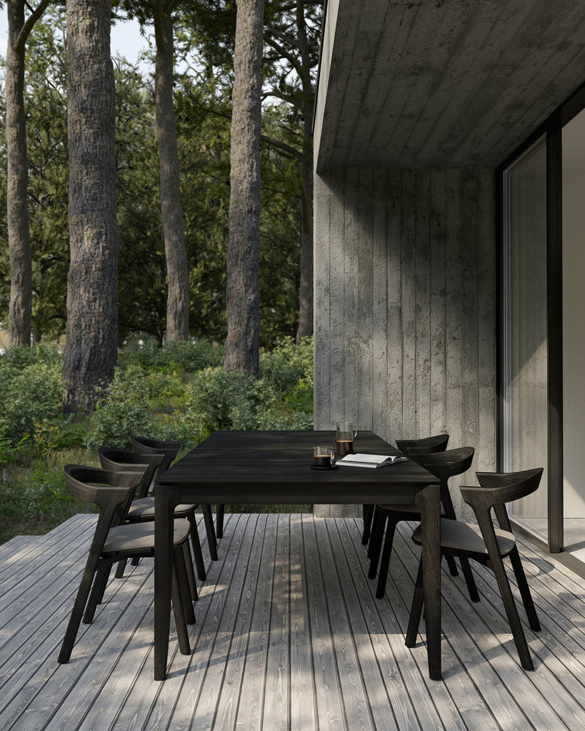 Bok Outdoor Dining Table – Sculpted Teak Patio Table by Sage Interiors - Sage InteriorsEthnicraftDining Table