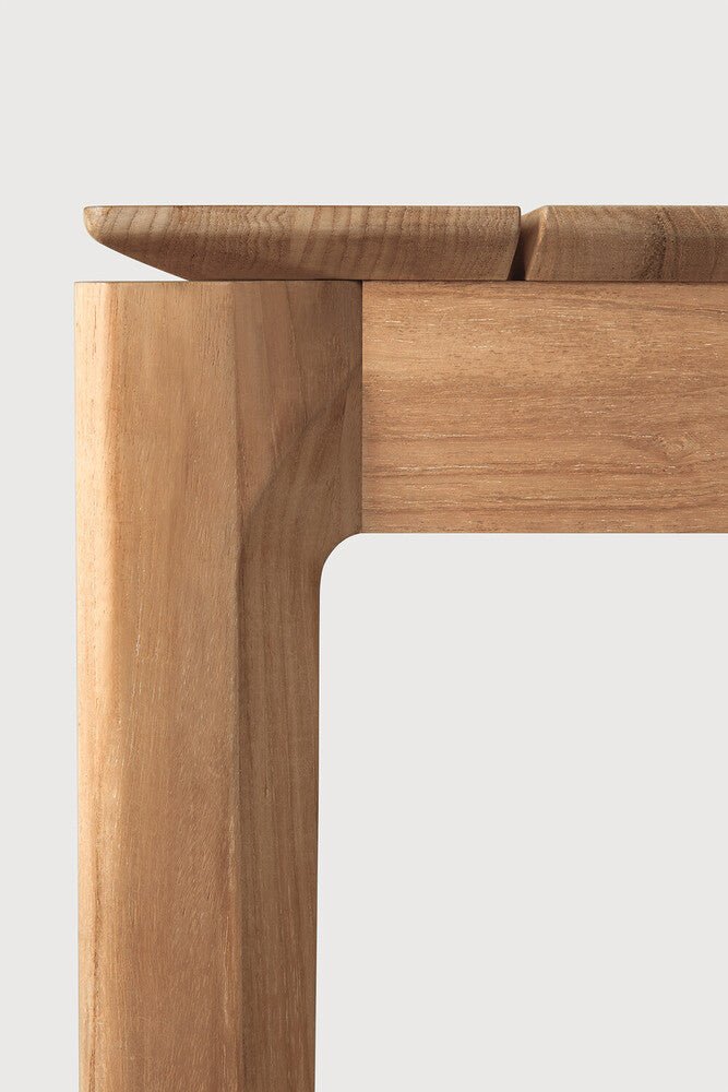 Bok Outdoor Extendable Dining Table – Sculpted Teak by Sage Interiors - Sage InteriorsEthnicraftDining Table