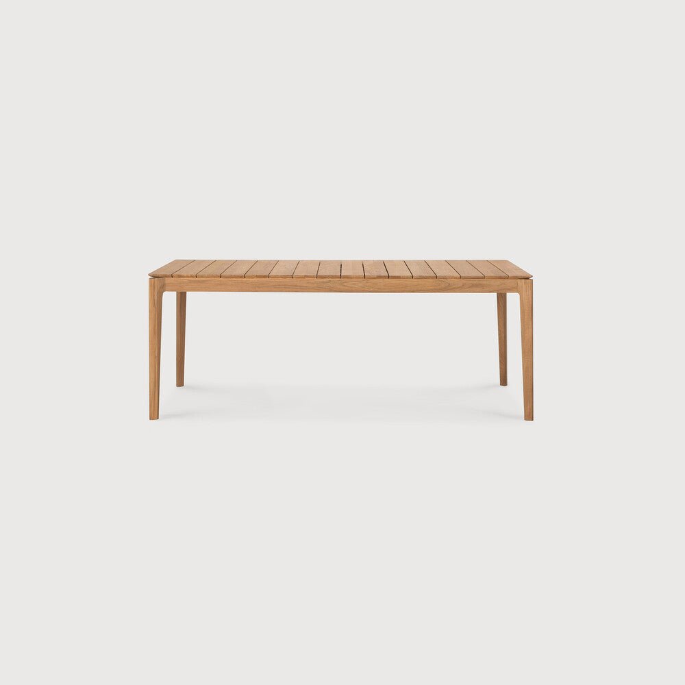 Bok Outdoor Extendable Dining Table – Sculpted Teak by Sage Interiors - Sage InteriorsEthnicraftDining Table