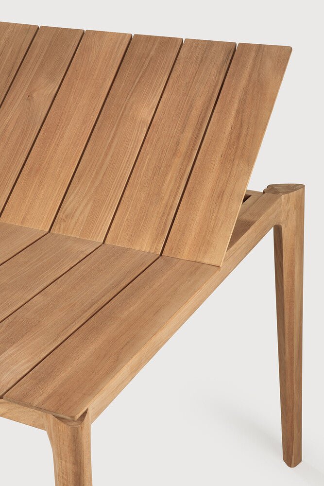 Bok Outdoor Extendable Dining Table – Sculpted Teak by Sage Interiors - Sage InteriorsEthnicraftDining Table