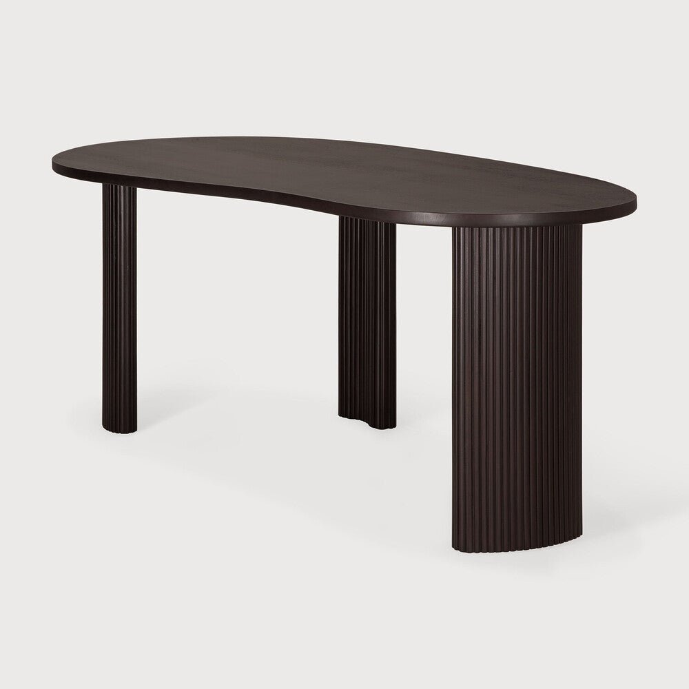 Boomerang Desk – Sculpted Solid Wood Work Desk by Sage Interiors - Sage InteriorsethnicraftDesk