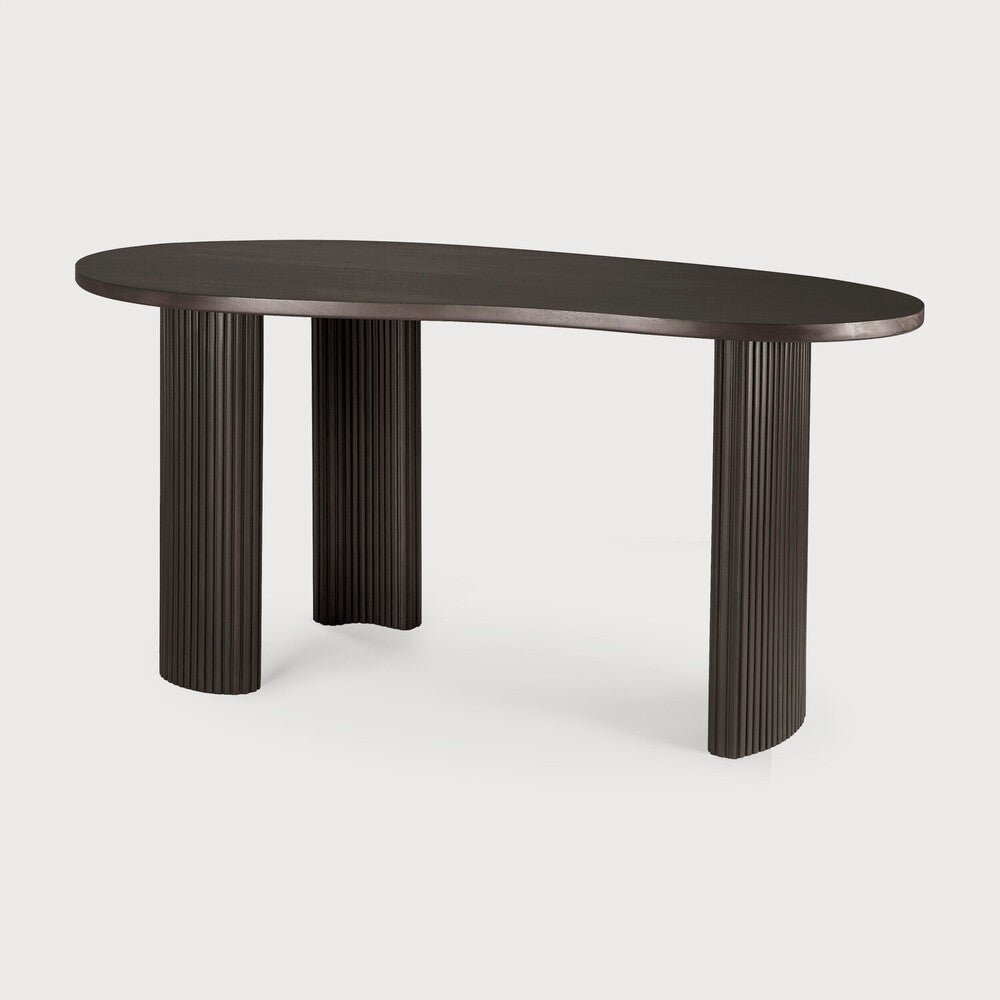 Boomerang Desk – Sculpted Solid Wood Work Desk by Sage Interiors - Sage InteriorsethnicraftDesk