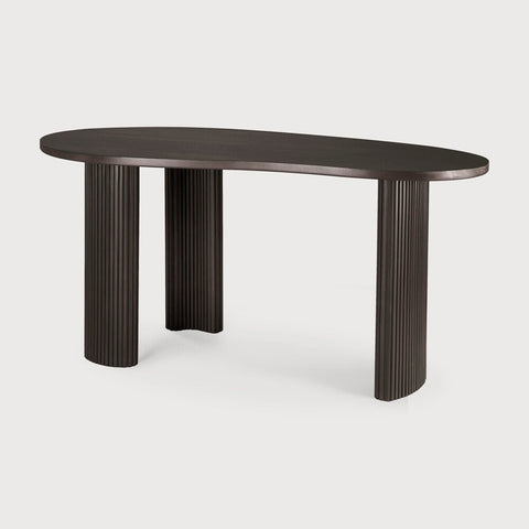 Boomerang Desk – Sculpted Solid Wood Work Desk by Sage Interiors - Sage InteriorsethnicraftDesk