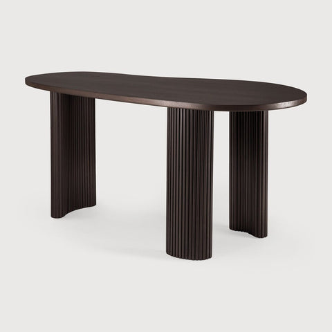 Boomerang Desk – Sculpted Solid Wood Work Desk by Sage Interiors - Sage InteriorsethnicraftDesk