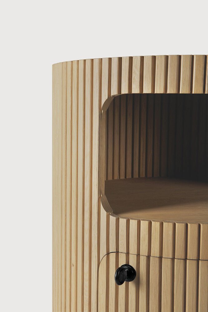 Boomerang Drawer Unit with Lockable Storage & Wheels - Sage InteriorsEthnicraftDrawer Unit