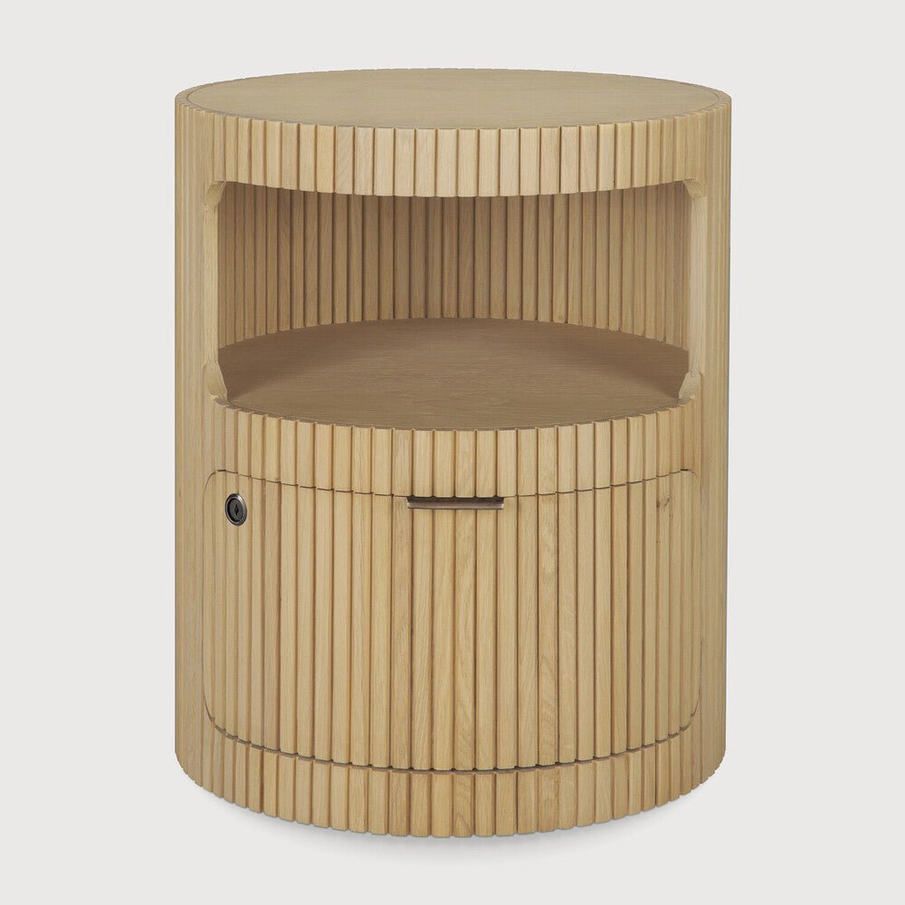 Boomerang Drawer Unit with Lockable Storage & Wheels - Sage InteriorsEthnicraftDrawer Unit