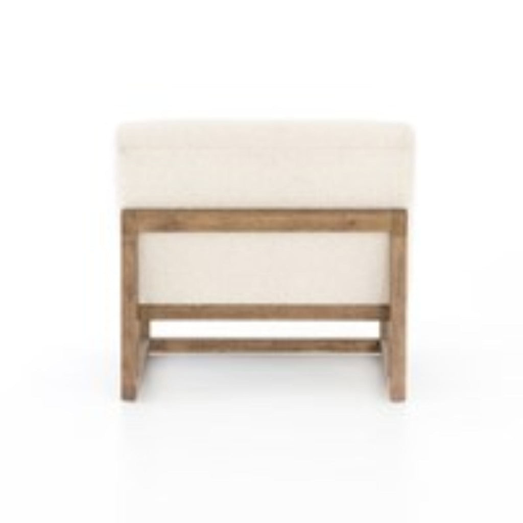 Bouclé and Natural Armless Chair - Sage InteriorsFHAccent Chair