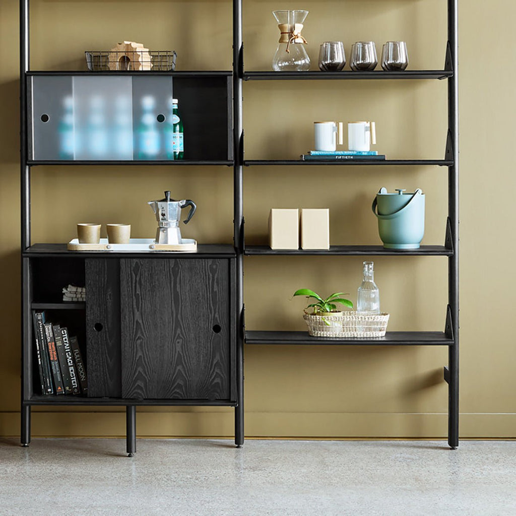 Branch - 2 Multi Storage Unit with Desk Modular Workspace & Cabinet System - Sage InteriorsGusCabinet