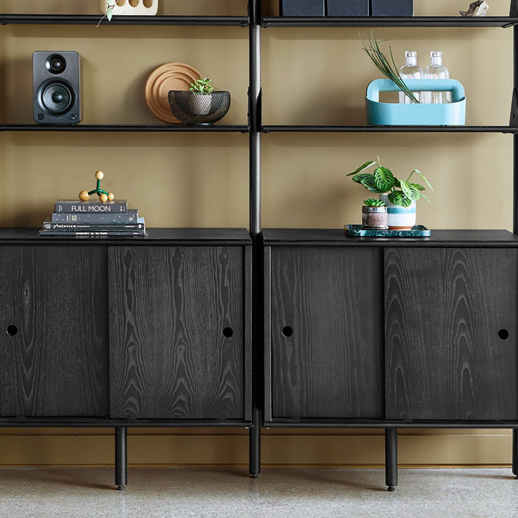 Branch - 2 Multi Storage Unit with Desk Modular Workspace & Cabinet System - Sage InteriorsGusCabinet