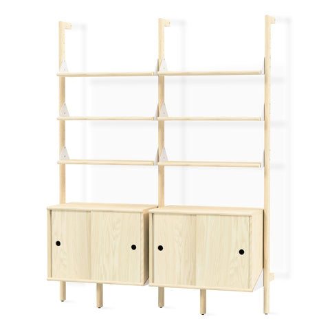 Branch - 2 Storage Unit Modular Shelving & Cabinet System - Sage InteriorsSage InteriorsCabinet
