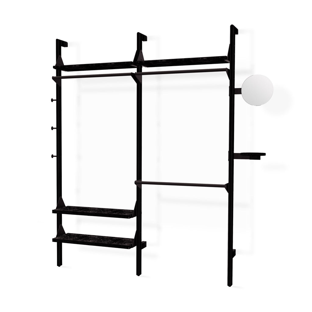 Branch - 2 Wardrobe Unit Modular Open Closet System for Bedroom & Dressing Areas - Sage InteriorsSage InteriorsWardrobe