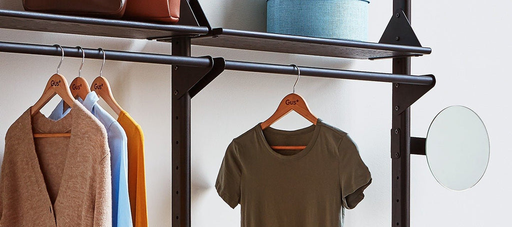 Branch Hang Bar – Modular Wardrobe Rail for Shelving System - Sage InteriorsGusHang Bar