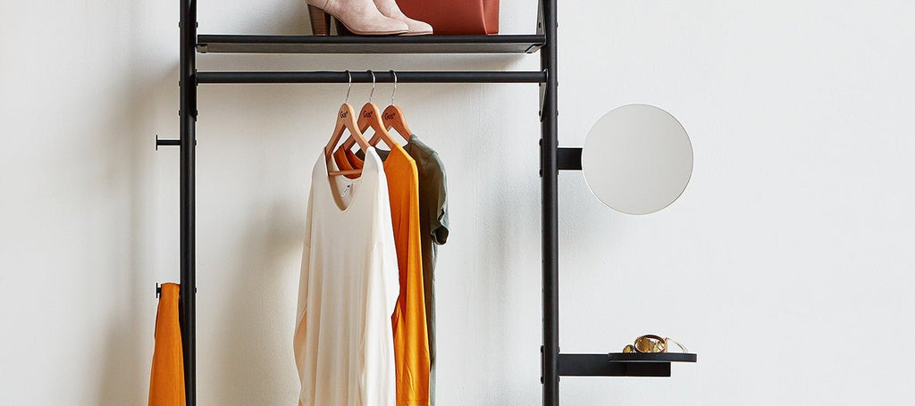 Branch Hang Bar – Modular Wardrobe Rail for Shelving System - Sage InteriorsGusHang Bar