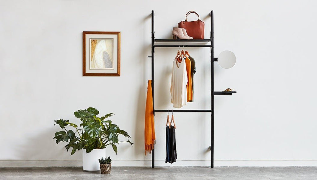 Branch Hang Bar – Modular Wardrobe Rail for Shelving System - Sage InteriorsGusHang Bar