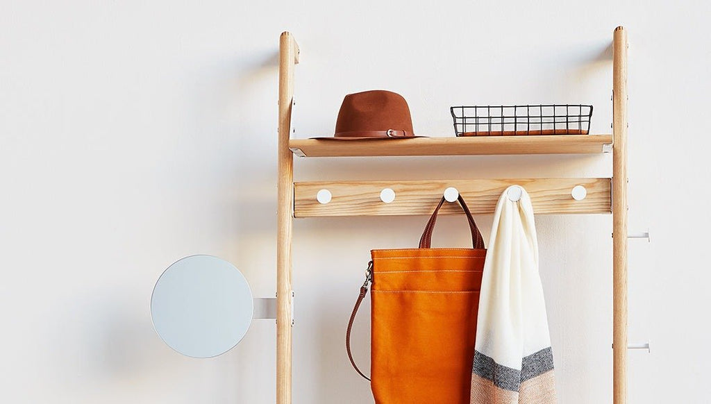Branch Hook Rail – Modular Wall - Mounted Organizer for Entryways - Sage InteriorsGusHook Rail