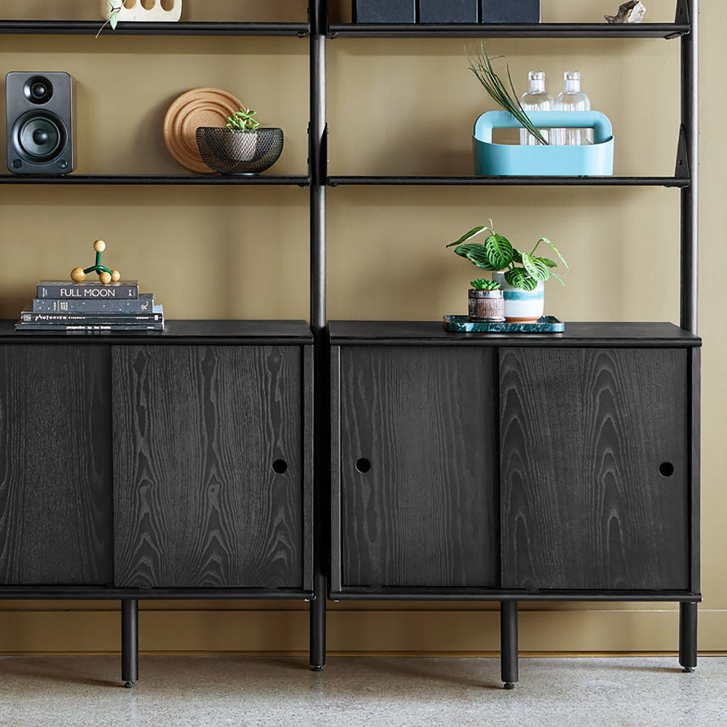 Branch Large Cabinet Modular Storage with Adjustable Shelves & Cable Management - Sage InteriorsGusCabinet