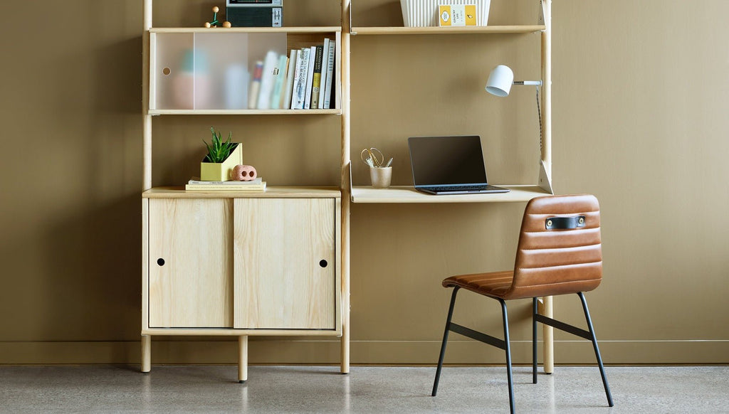Branch Large Cabinet – Modular Storage with Smooth - Glide Doors & Tech Integration - Sage InteriorsGusCabinet