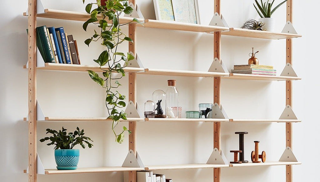 Branch Shelf – Modular Display Shelf with Rounded Edges & Mid - Century Style - Sage InteriorsGusShelf