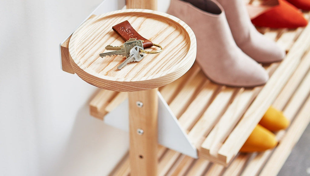 Branch Slatted Shelf – Modular Airflow Shelf for Footwear & Linens - Sage InteriorsGusShelf