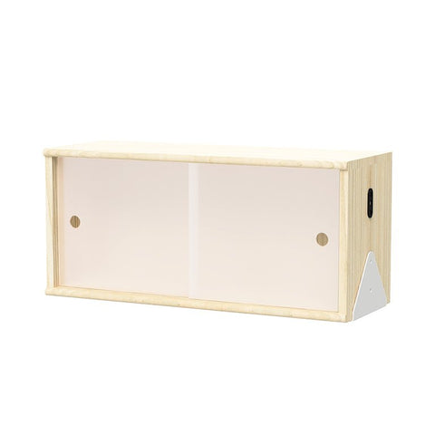 Branch Small Cabinet Modular Display Storage with Frosted Acrylic Sliding Doors - Sage InteriorsSage InteriorsCabinet